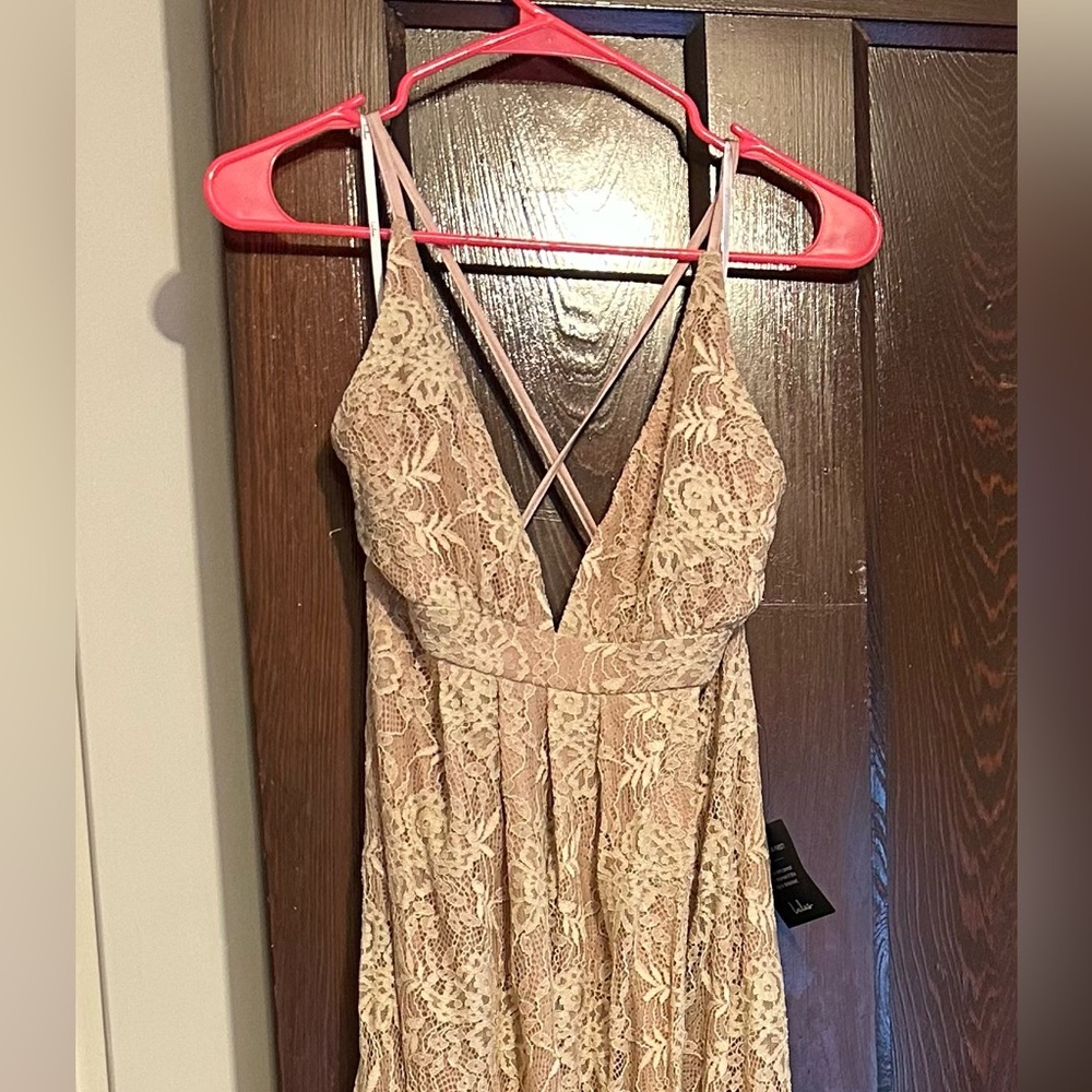Lulu's Blush Pink Maxi Dress Size Small NWT